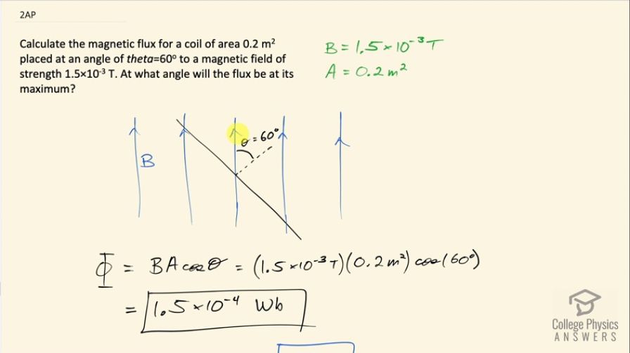 OpenStax College Physics, Chapter 23, Problem 2 (AP) video thumbnail