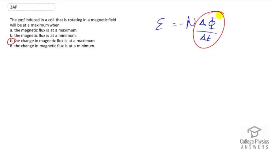 OpenStax College Physics, Chapter 23, Problem 3 (AP) video thumbnail