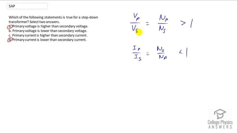 OpenStax College Physics, Chapter 23, Problem 5 (AP) video thumbnail