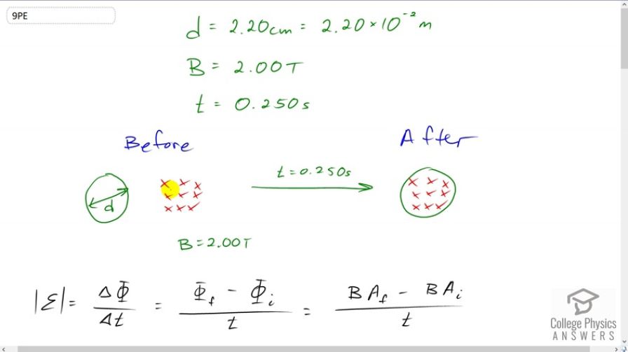 OpenStax College Physics, Chapter 23, Problem 9 (PE) video thumbnail