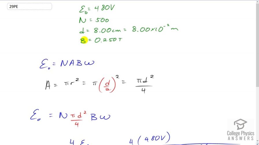 OpenStax College Physics, Chapter 23, Problem 29 (PE) video thumbnail