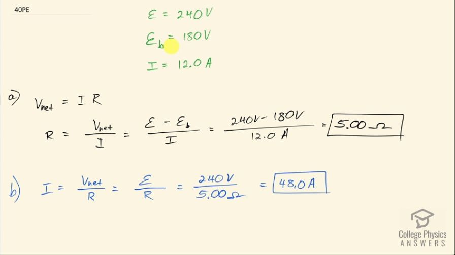 OpenStax College Physics, Chapter 23, Problem 40 (PE) video thumbnail