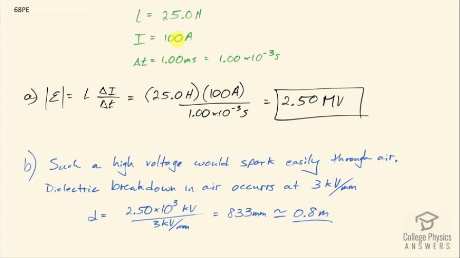 OpenStax College Physics, Chapter 23, Problem 68 (PE) video thumbnail