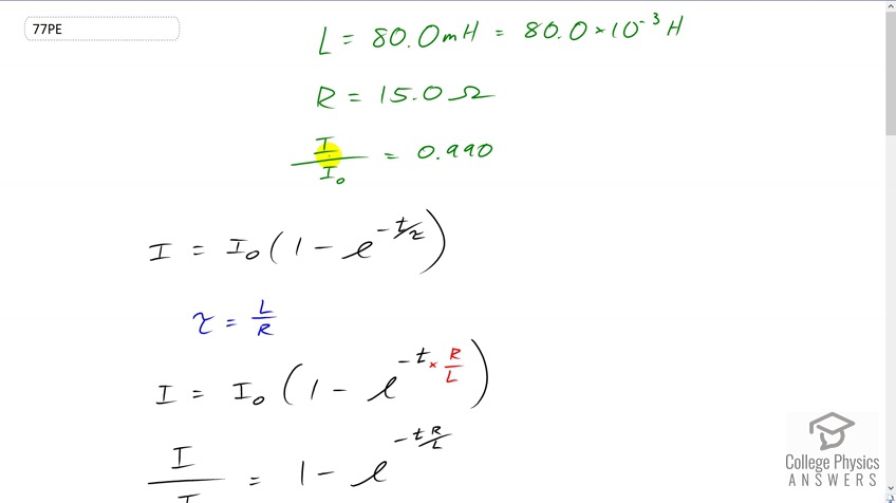 OpenStax College Physics, Chapter 23, Problem 77 (PE) video thumbnail