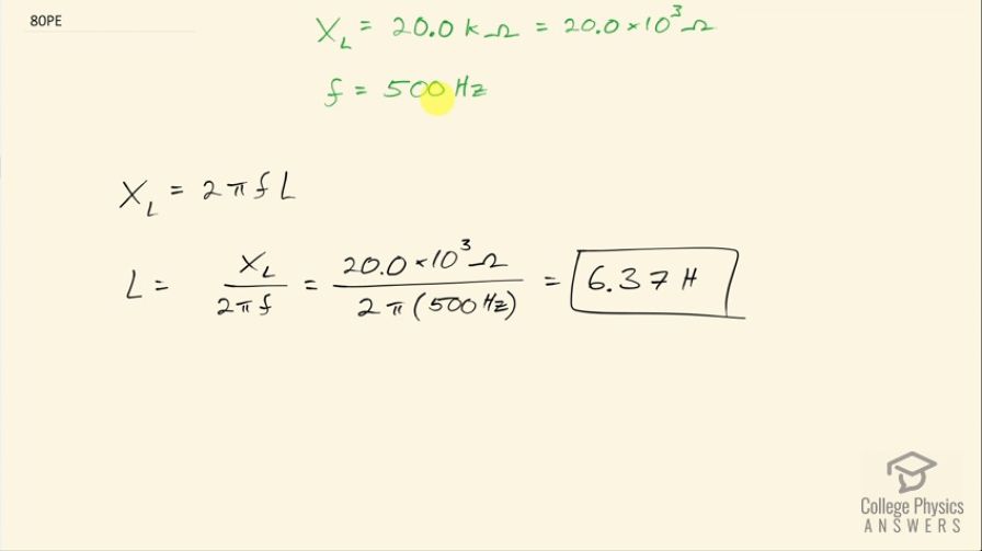 OpenStax College Physics, Chapter 23, Problem 80 (PE) video thumbnail