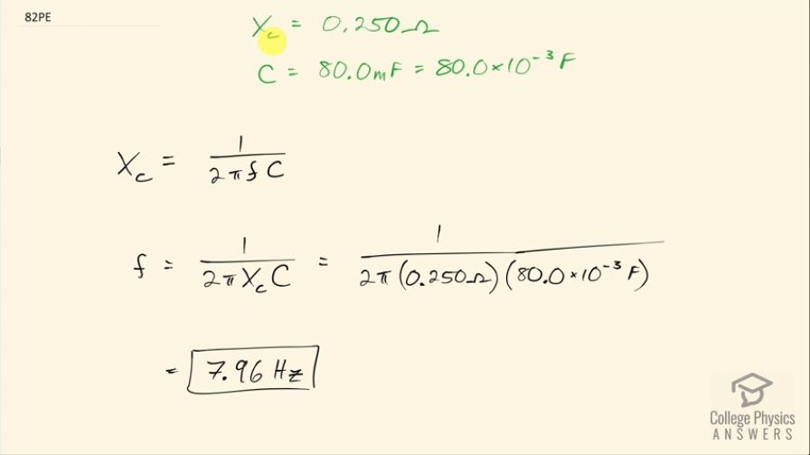OpenStax College Physics, Chapter 23, Problem 82 (PE) video thumbnail