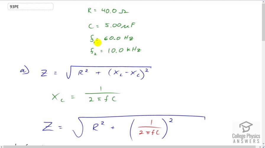 OpenStax College Physics, Chapter 23, Problem 93 (PE) video thumbnail