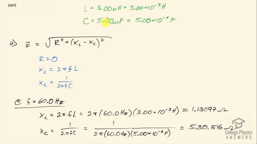 OpenStax College Physics, Chapter 23, Problem 94 (PE) video thumbnail