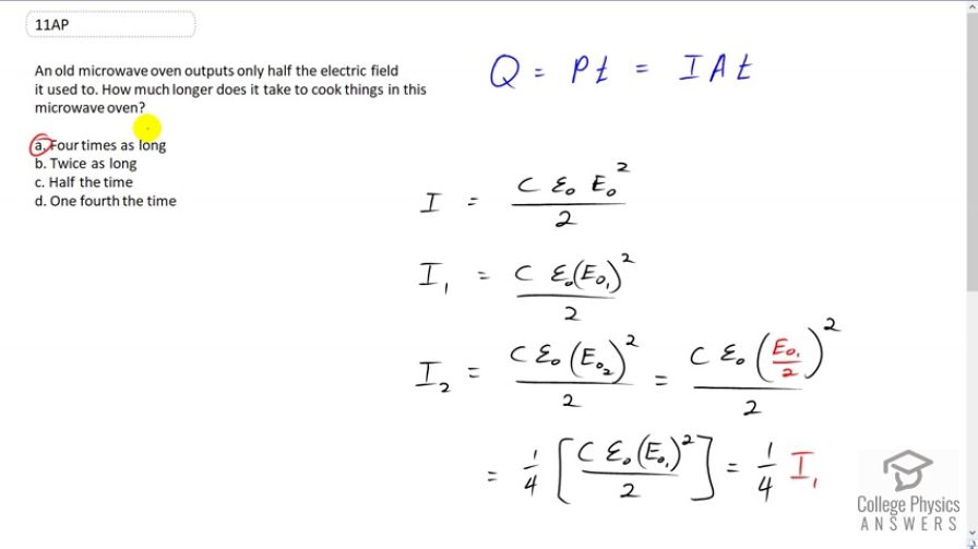 OpenStax College Physics, Chapter 24, Problem 11 (AP) video thumbnail