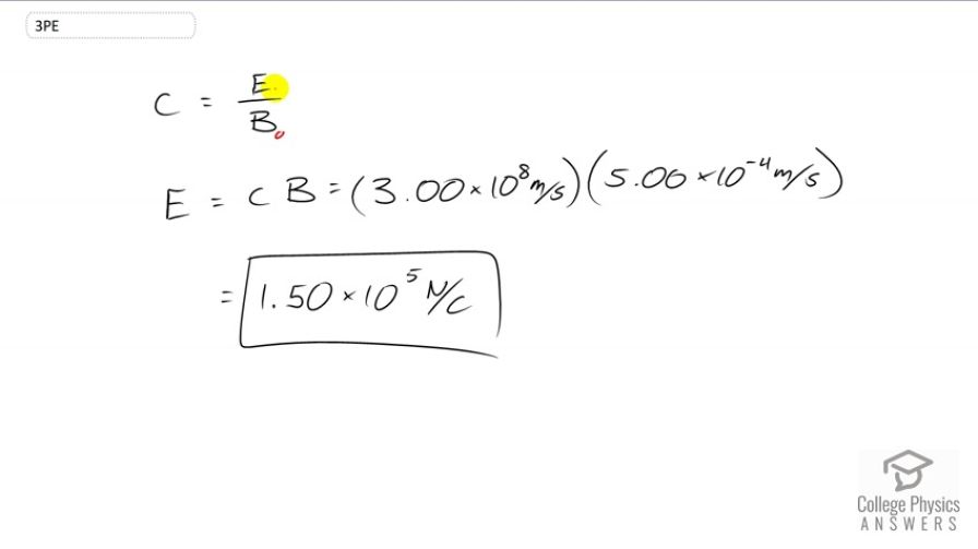 OpenStax College Physics, Chapter 24, Problem 3 (PE) video thumbnail