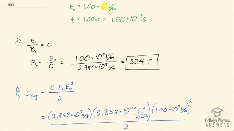 OpenStax College Physics For AP® Courses, Chapter 24, Problem 36 ...