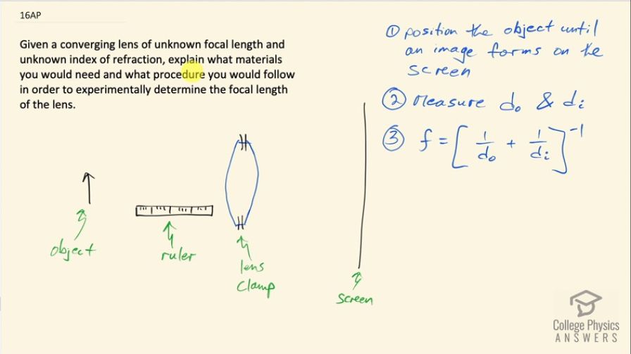 OpenStax College Physics, Chapter 25, Problem 16 (AP) video thumbnail