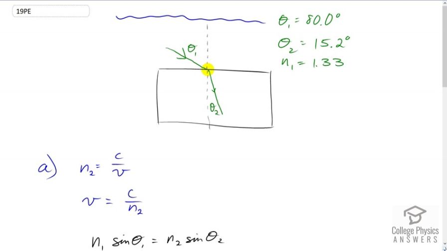 OpenStax College Physics, Chapter 25, Problem 19 (PE) video thumbnail