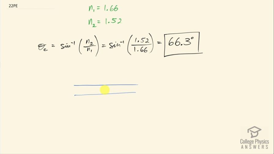 OpenStax College Physics, Chapter 25, Problem 22 (PE) video thumbnail