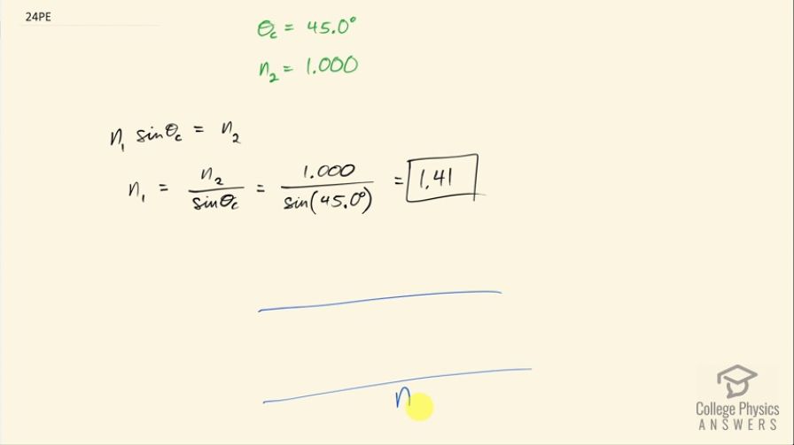 OpenStax College Physics, Chapter 25, Problem 24 (PE) video thumbnail