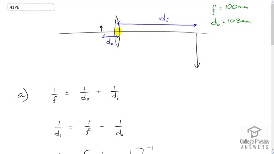 OpenStax College Physics, Chapter 25, Problem 41 (PE) video thumbnail