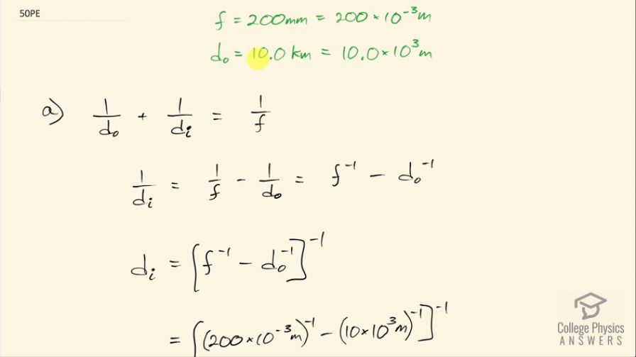 OpenStax College Physics, Chapter 25, Problem 50 (PE) video thumbnail