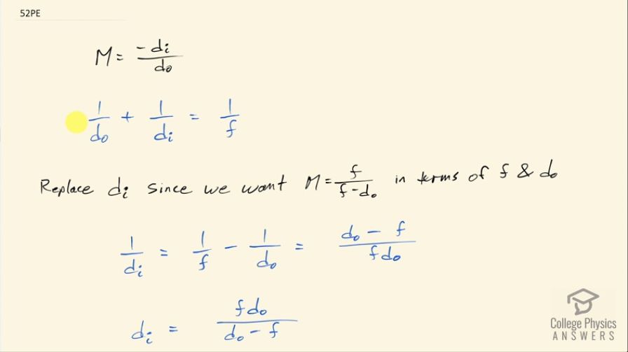 OpenStax College Physics, Chapter 25, Problem 52 (Problems & Exercises)