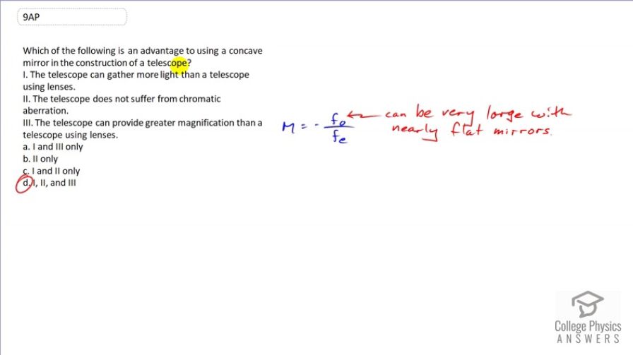 OpenStax College Physics, Chapter 26, Problem 9 (AP) video thumbnail