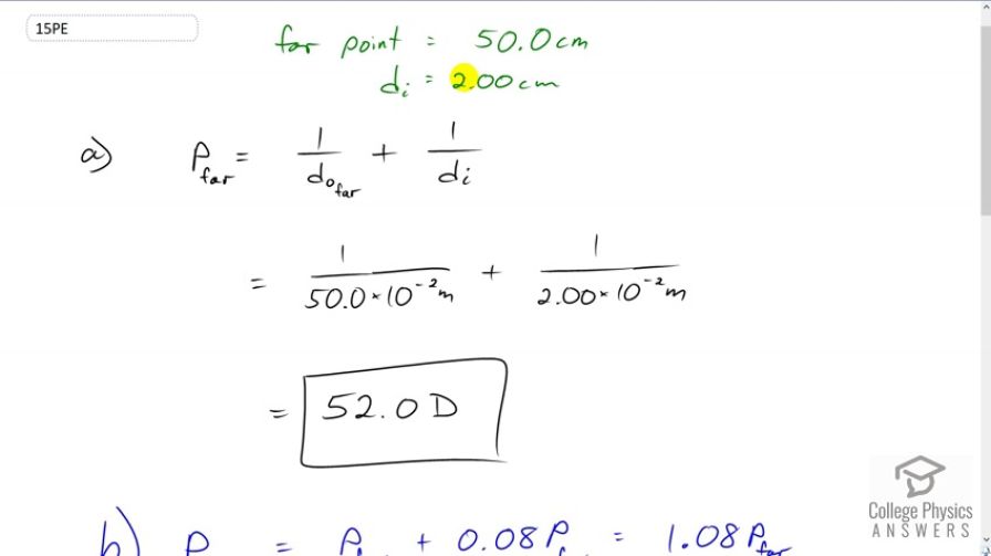 OpenStax College Physics, Chapter 26, Problem 15 (Problems & Exercises)