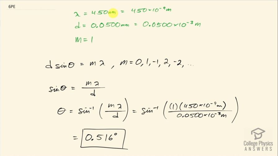 OpenStax College Physics, Chapter 27, Problem 6 (PE) video thumbnail