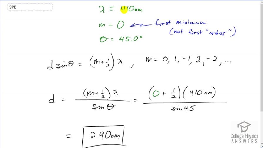 OpenStax College Physics, Chapter 27, Problem 9 (PE) video thumbnail