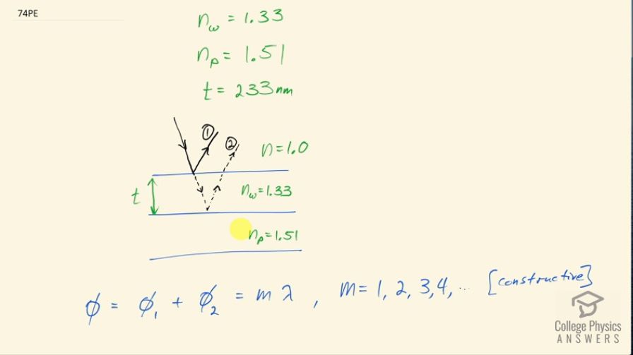 OpenStax College Physics, Chapter 27, Problem 74 (PE) video thumbnail