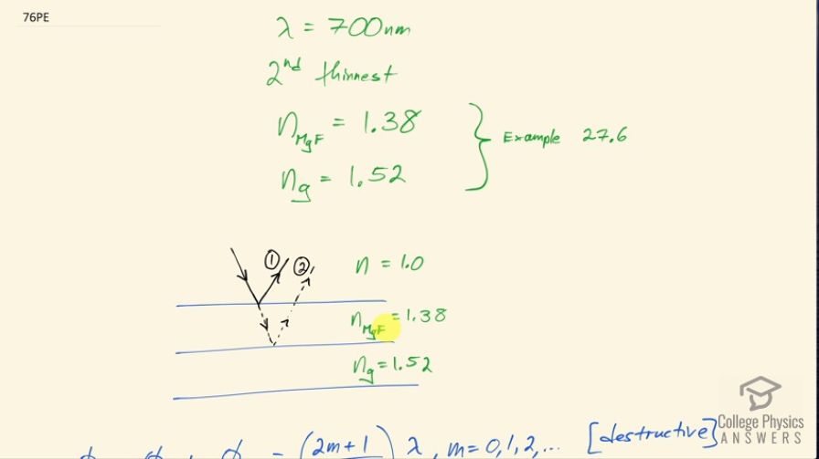 OpenStax College Physics, Chapter 27, Problem 76 (PE) video thumbnail
