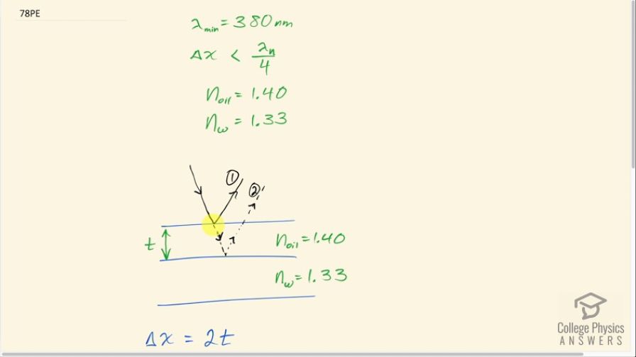 OpenStax College Physics, Chapter 27, Problem 78 (PE) video thumbnail