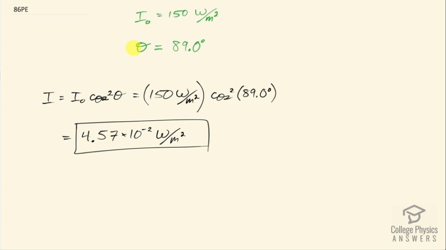 OpenStax College Physics, Chapter 27, Problem 86 (PE) video thumbnail