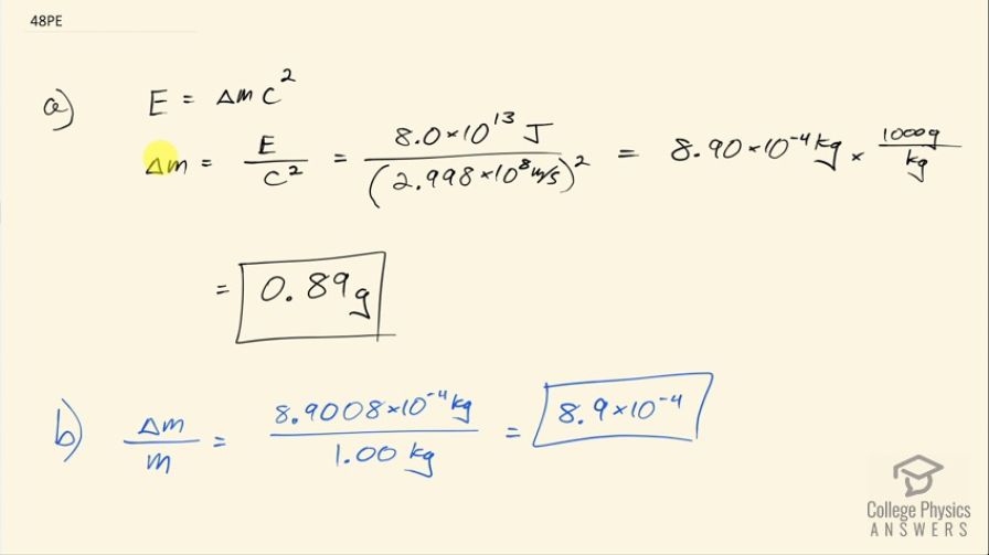 OpenStax College Physics, Chapter 28, Problem 48 (PE) video thumbnail