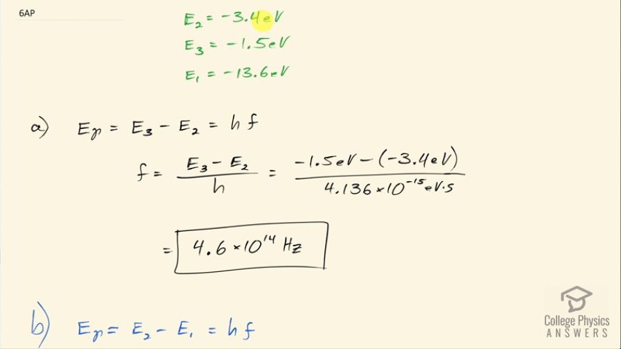 OpenStax College Physics, Chapter 30, Problem 6 (AP) video thumbnail