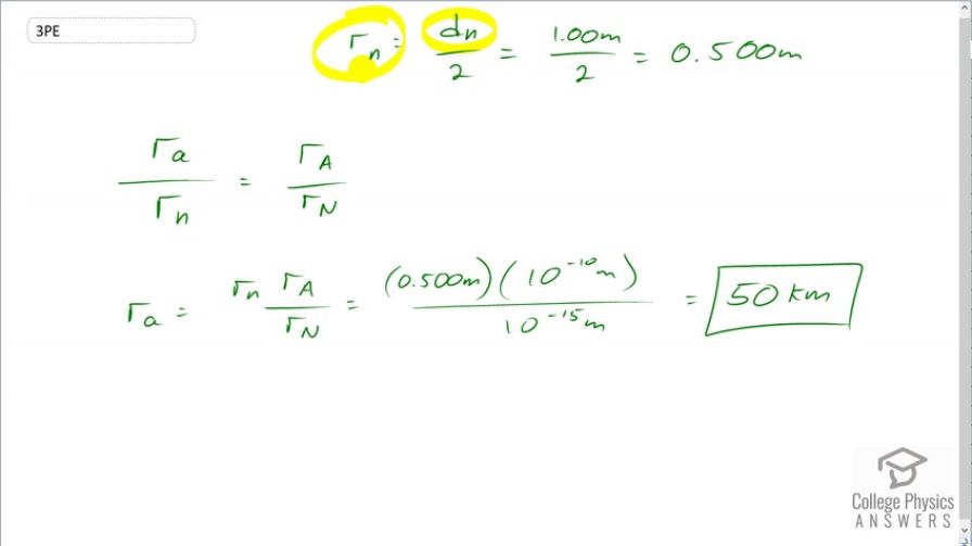 OpenStax College Physics, Chapter 30, Problem 3 (PE) video thumbnail