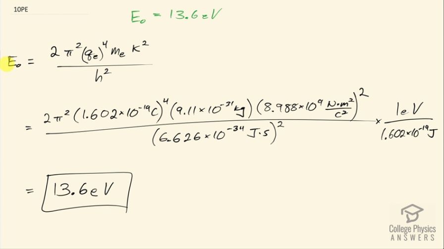 OpenStax College Physics, Chapter 30, Problem 10 (PE) video thumbnail