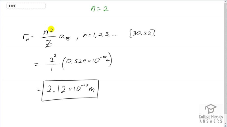 OpenStax College Physics, Chapter 30, Problem 13 (PE) video thumbnail