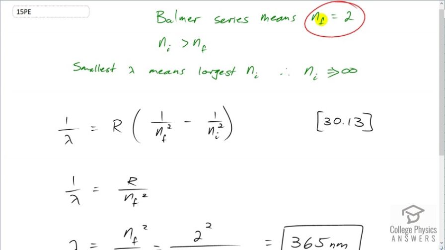 OpenStax College Physics, Chapter 30, Problem 15 (PE) video thumbnail