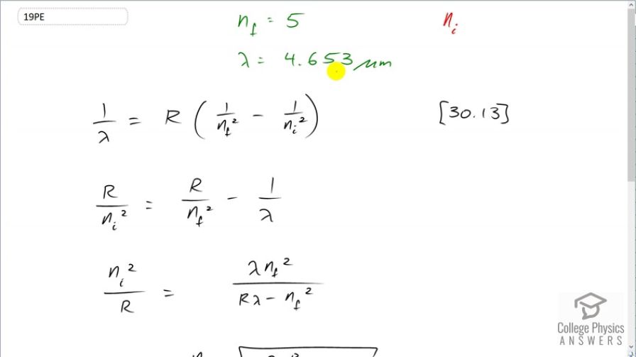 OpenStax College Physics, Chapter 30, Problem 19 (PE) video thumbnail