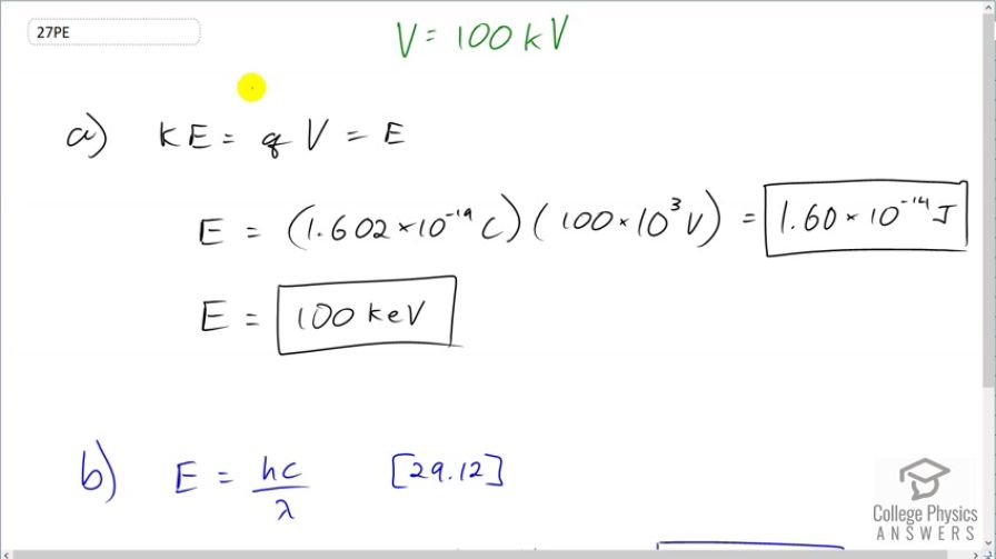 OpenStax College Physics, Chapter 30, Problem 27 (PE) video thumbnail