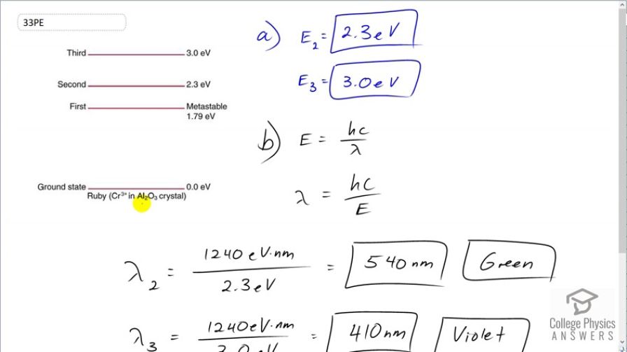 OpenStax College Physics Answers, Chapter 30, Problem 33 video poster image.
