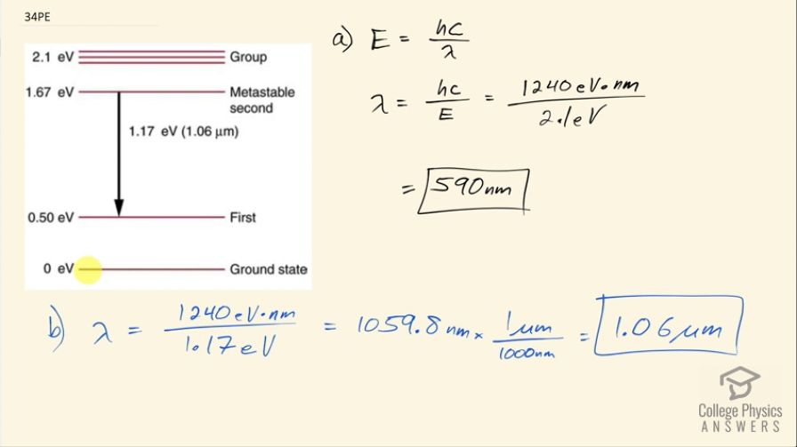 OpenStax College Physics, Chapter 30, Problem 34 (PE) video thumbnail