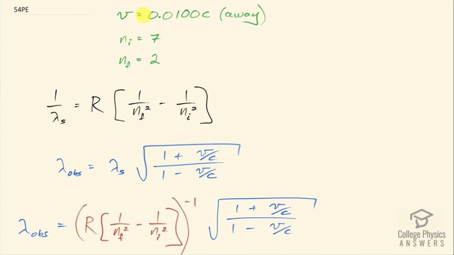 OpenStax College Physics, Chapter 30, Problem 54 (PE) video thumbnail