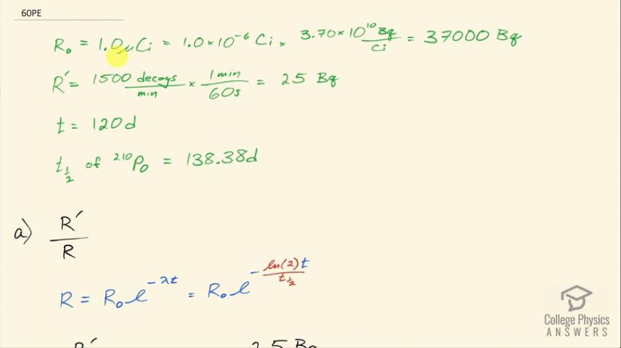 OpenStax College Physics, Chapter 31, Problem 60 (PE) video thumbnail