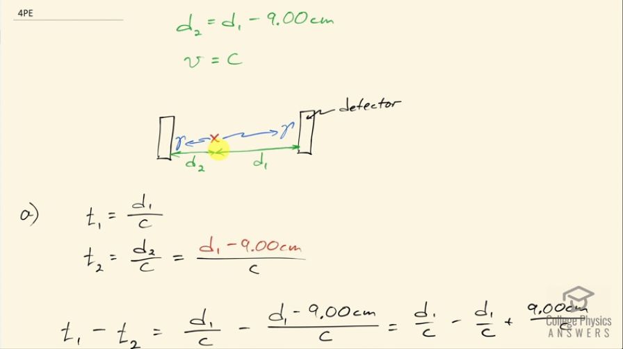 OpenStax College Physics, Chapter 32, Problem 4 (PE) video thumbnail