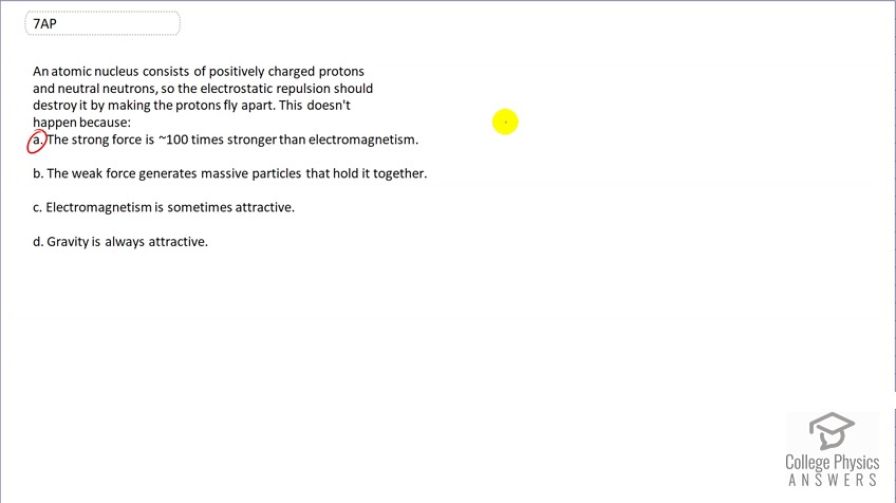 OpenStax College Physics, Chapter 33, Problem 7 (AP) video thumbnail