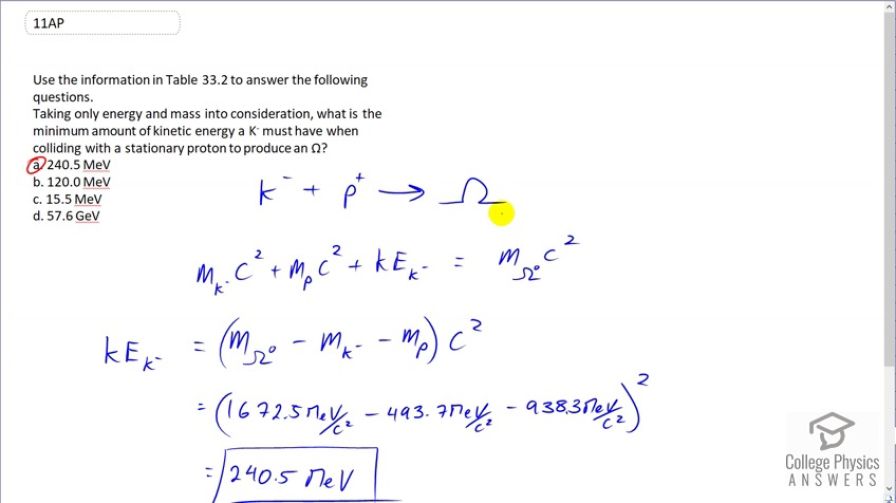 OpenStax College Physics For AP® Courses, Chapter 33, Problem 11 (Test ...