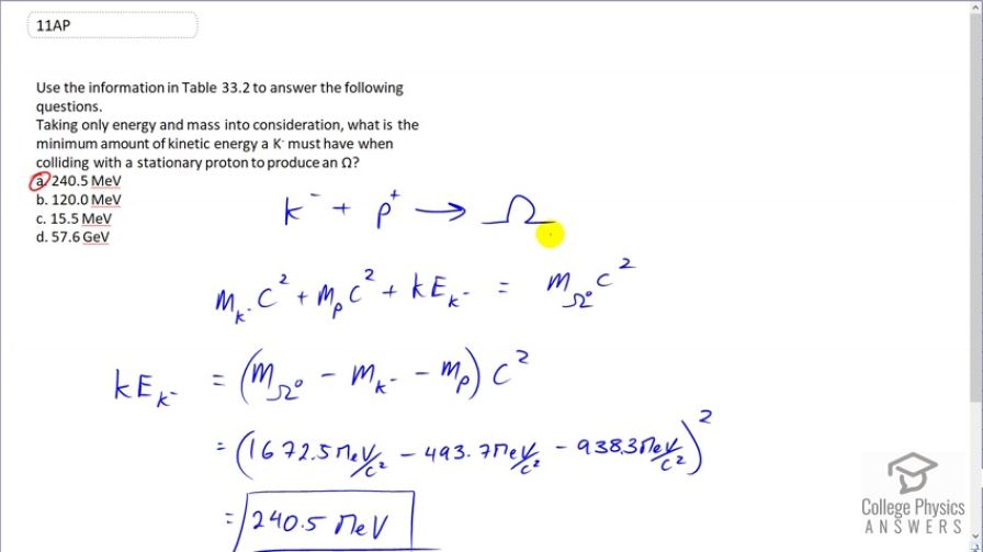 OpenStax College Physics, Chapter 33, Problem 11 (AP) video thumbnail