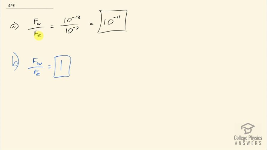 OpenStax College Physics, Chapter 33, Problem 4 (PE) video thumbnail