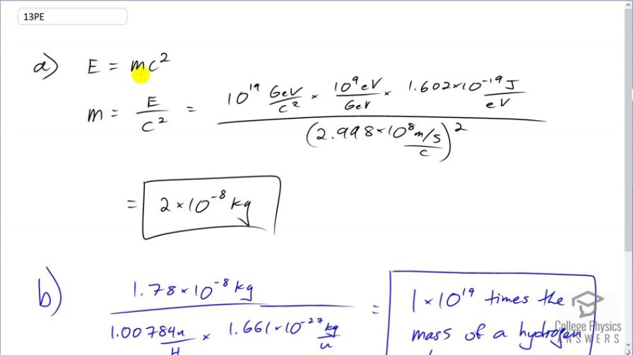 OpenStax College Physics Answers, Chapter 34, Problem 13 video poster image.