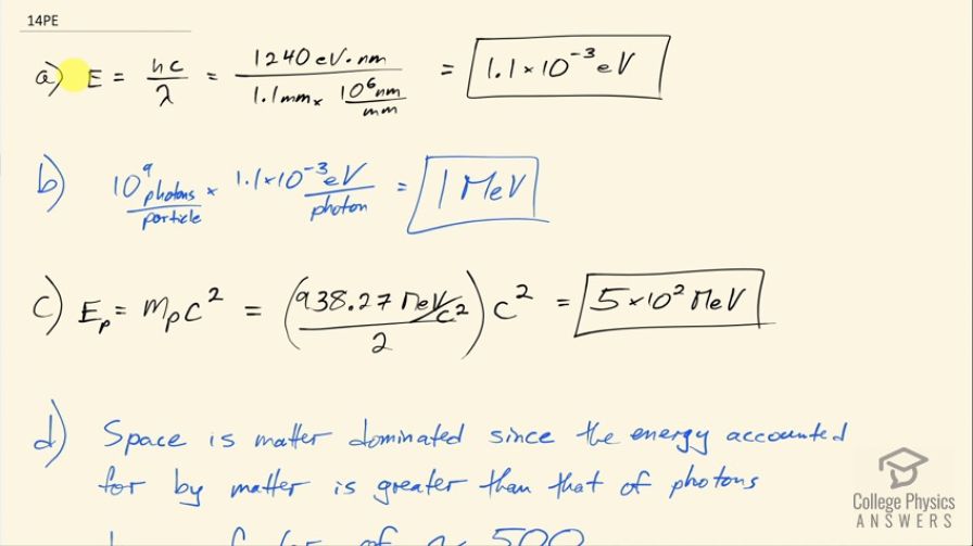 OpenStax College Physics Answers, Chapter 34, Problem 14 video poster image.