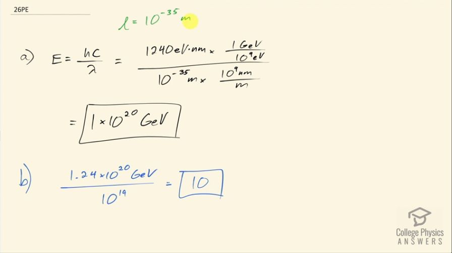 OpenStax College Physics, Chapter 34, Problem 26 (PE) video thumbnail